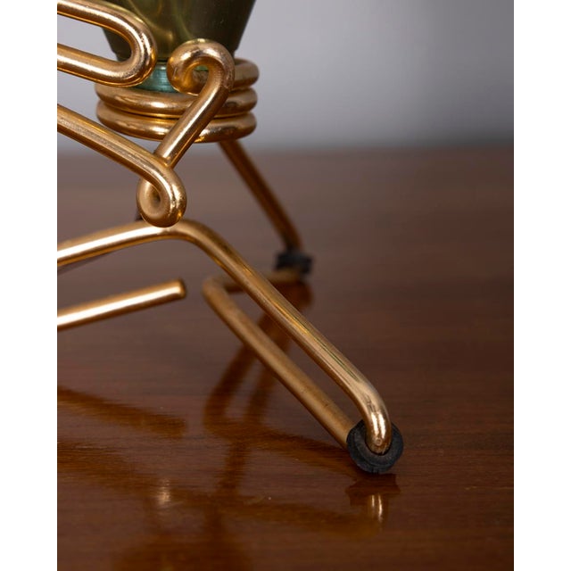 Metal Vintage Table Lamp by Ettore Sottsass for Rinnovel, 1950s For Sale - Image 7 of 9