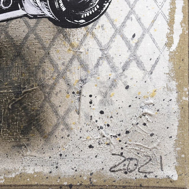 2020s "Nikon Away" Contemporary Trompe L'oeil Still Life Painting by Carl Smith For Sale - Image 5 of 9