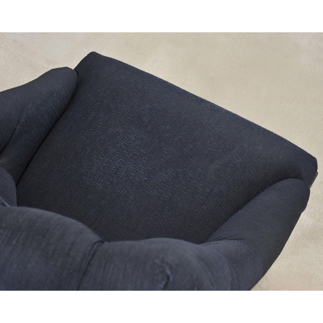 Ralph Lauren Regency Style Tufted Navy Blue Mayfield Chair For Sale - Image 17 of 18