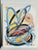 2000 - 2009 Abstract Contemporary Dyptich on Canvas by Elia For Sale - Image 5 of 6