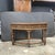 Gothic Vintage English Oak 2 Drawer Console Table With Shaped Front For Sale - Image 3 of 17
