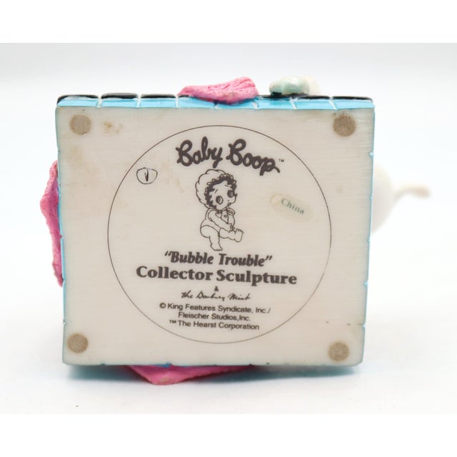 Baby Boop "Bubble Trouble" Resin Collector Figurine For Sale - Image 6 of 6