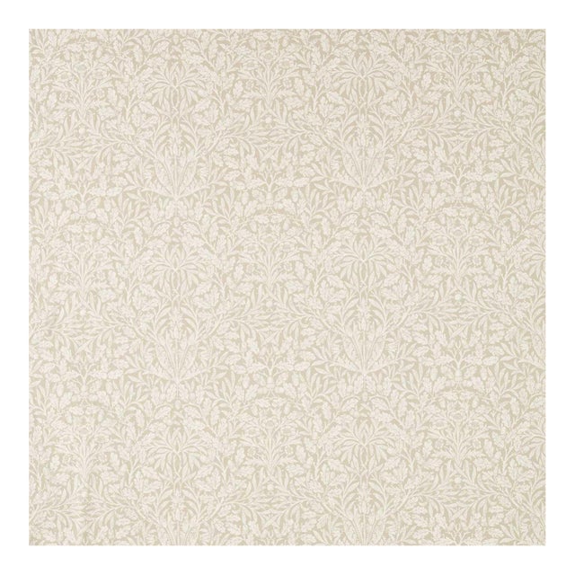 Morris & Co. Pure Acorn WW Fabric in Cream - a sample For Sale