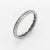 Elegant vintage Art Deco era eternity ring (circa 1920s to 1930s), crafted in 900 platinum. 34 single cut diamonds are...