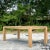 Vintage Contemporary Blonde Dining Table For Sale - Image 11 of 11