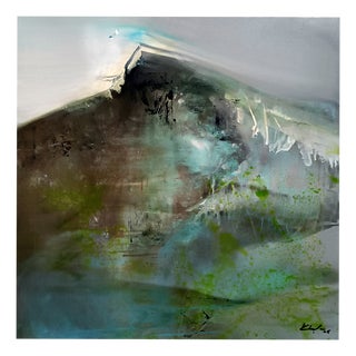 Ovidiu Kloska, Frame of Serenity, Acrylic on Canvas For Sale