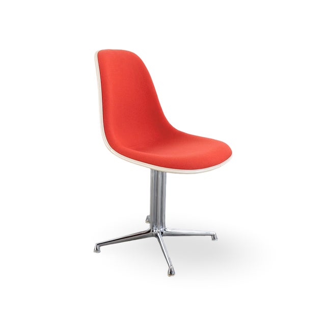 Mid-Century Modern Vintage Fiberglass La Fonda Chairs by Charles Eames for Vitra, Set of 4 For Sale - Image 3 of 11