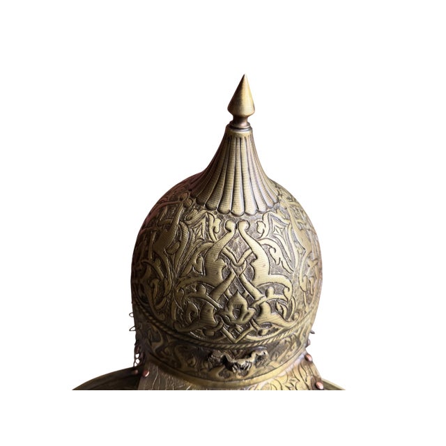 Bronze Hand-Forged Brass Armor Set For Sale - Image 8 of 13