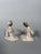 Asian Pair of Mingqi sculptures of dancers, China, Tang Dynasty (618-907) For Sale - Image 3 of 5