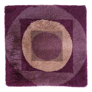 Tapestry by Verner Panton for Vorwerk Rug, 1970s For Sale