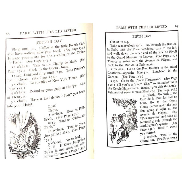 "Paris With the Lid Lifted" 1927 Reynolds, Bruce For Sale - Image 10 of 12