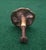 Mid-Century Modern Set of 12 Solid Brass Mid-Century Floral Cabinet Knobs With Original Screws For Sale - Image 3 of 4
