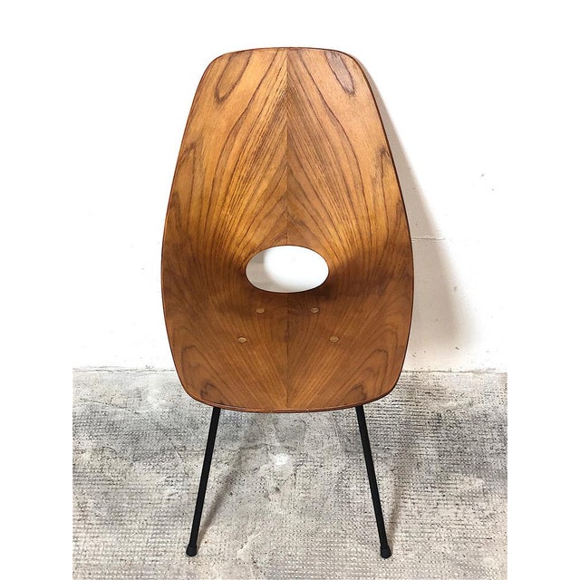 Dining Chairs attributed to Vittorio Nobili for Fratelli Tagliabue, 1950s, Set of 4 For Sale - Image 10 of 18