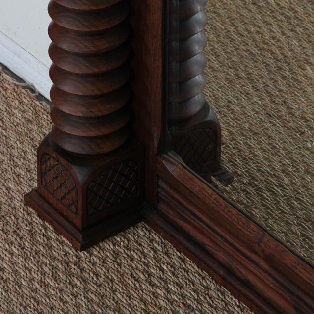 1940s Large Mirror in the style of Charles Dudouyt, 1940 For Sale - Image 5 of 8