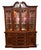 Vintage Chippendale Style Mahogany China / Display Cabinet For Sale - Image 10 of 10