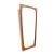 1960s Danish Modern Teak Wall Mirror For Sale - Image 4 of 8