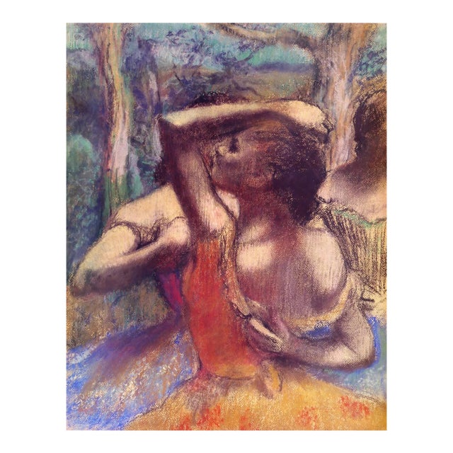 Edgar Degas Dancers 1987 Pastel Numbered Giclee For Sale