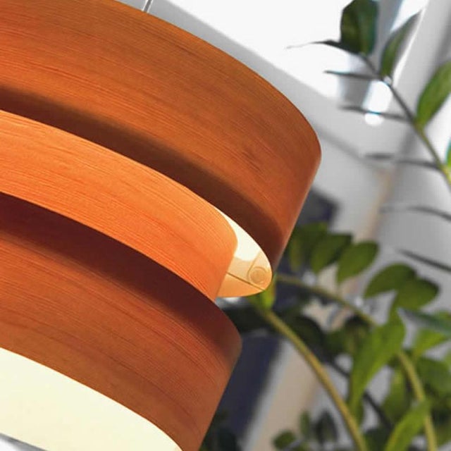 Not Yet Made - Made To Order Cister Wood Hanging Lamp by José Antonio Coderch For Sale - Image 5 of 8