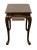 Cresent Furniture Solid Cherry Traditional Style 18x28" Accent Tea Table For Sale In Kansas City - Image 6 of 12