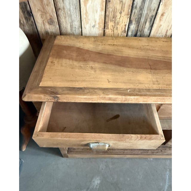 Former Shop Counter with Drawers and Lockers, 1920s For Sale - Image 12 of 18