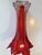 1960s Submerged Blown Red Murano Glass Vase, 1960s For Sale - Image 5 of 10