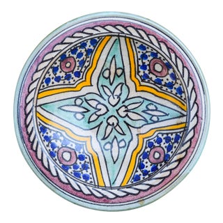 Andalusian Ceramic Wall Plate For Sale