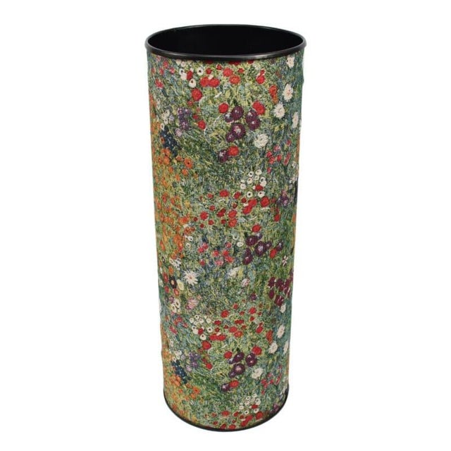 A lovely addition to any home, this stylish and durable tapestry umbrella stand is constructed from metal and covered in...