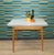 CLASSIC! Practical extendable kitchen table in a great size Small and elegant + EXTENDABLE 1950s classic with a classic...