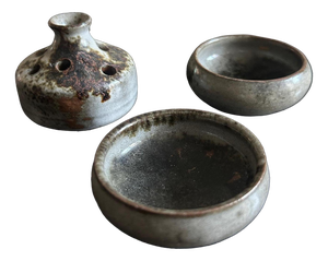 Ceramics from Thierry and Chantal Robert, 1960s, Set of 3