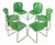 SM 400 Swing Chairs by Drabert, 1960s, Set of 6 For Sale