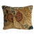 17th Century Brussels Figural & Fruit Tapestry Pillow For Sale