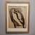 Reynold Henri Arnould, Moai, Easter Island, 1950s, Ink on Paper For Sale - Image 3 of 18
