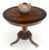 Brown Antique c1880s Round Tripod Base Rosewood Lamp Side Table Stand MINT! For Sale - Image 8 of 12
