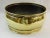 19th century French brass round planter with handles