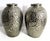 Art Deco Vintage Pair of Silver Coated Clay Vases For Sale - Image 3 of 11