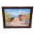 1990s "DeGrazias Chapel in the Sun" Original Southwestern Oil Painting by Ruth Moeller For Sale