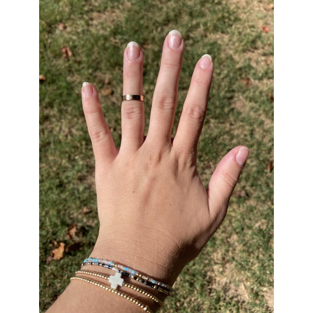 Metal Cartier Love Ring, 18k Yellow Gold, Ring Size 4.25 For Sale - Image 7 of 7