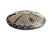 1980s Vintage African Bamileke Tribe Wooden Shield Cameroon 17.25 " D For Sale - Image 5 of 6