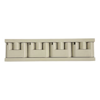 White Minivip Coat Rack by Benanti & Brunori for Velca Legnano, 1970s For Sale