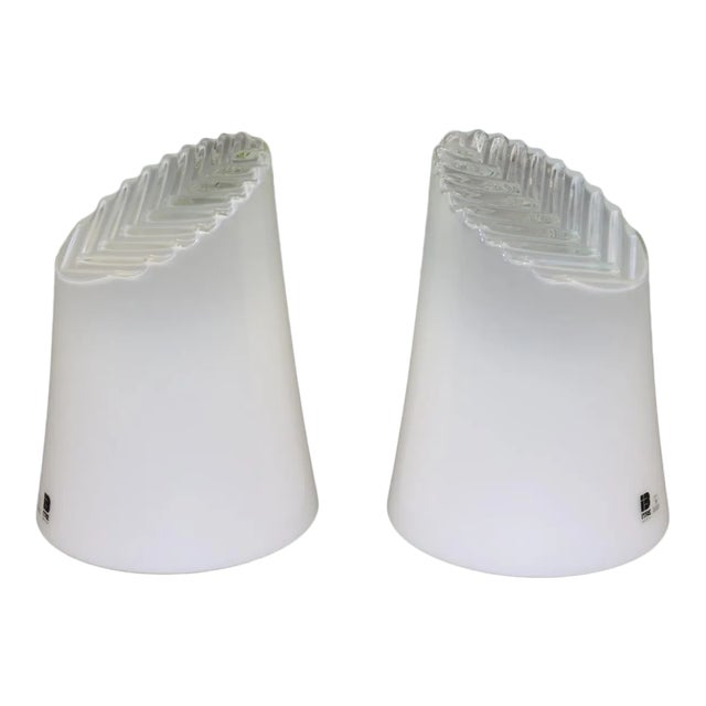 Murano Glass Table Lamps by Itre For Sale