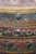 Metal Antique Indonesian Handcrafted Metal Storage Vessel With Hand-Painted Floral Cartouches & Ornamental Hardware For Sale - Image 7 of 18