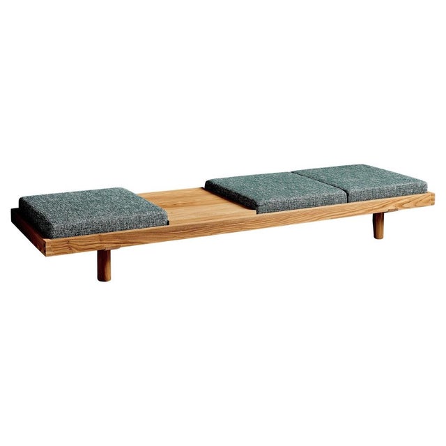 Minimalist L 09H Daybed in Elm attributed to Pierre Chapo, France, 2018 For Sale - Image 15 of 15