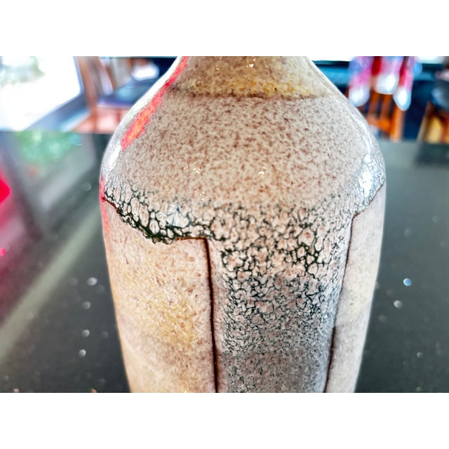 Ceramic Bottle Vase from Les Argonautes, France, 1960s For Sale - Image 6 of 11