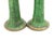 2020s Tamegroute Green Glazed Ceramic Sculptural Vase | One of a Kind For Sale - Image 5 of 6