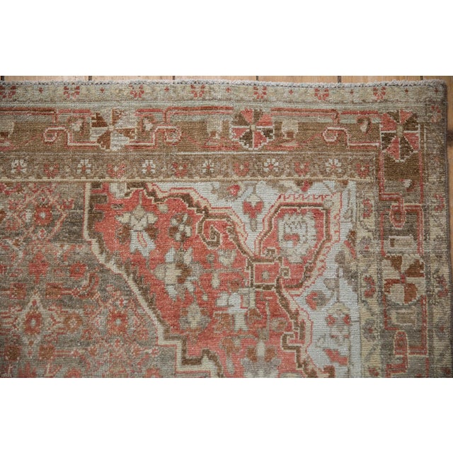 Vintage Distressed Malayer Carpet - 6'11' x 8'4" For Sale - Image 9 of 11