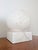 Cream Mid-Century Alabaster Globe Lamps, 1970s, Set of 2 For Sale - Image 8 of 16