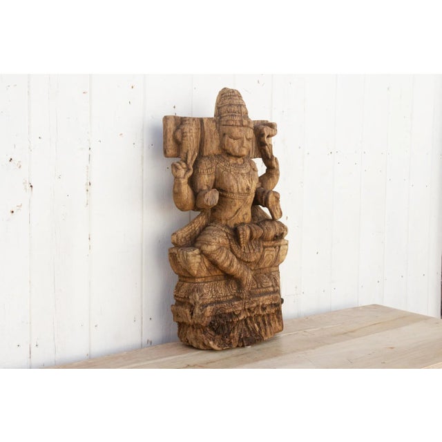 19th Century 18th Century Tall Hindu Statue For Sale - Image 5 of 10