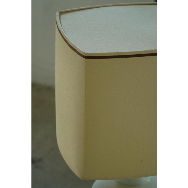 Brown Danish Modern Porcelain Table Lamps from Bing & Grøndahl, 1960s, Set of 2 For Sale - Image 8 of 18