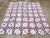 A vintage American square Quilt handmade during the mid-20th century. Measures: 6' 1" x 6' 4"