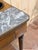 Early 20th Century Antique Louis XVI Style Mahogany Rafraichissoir Side Table With Marble Top For Sale - Image 5 of 9